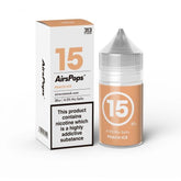 AirsPops Peach Ice 30ML Salts 40MG Downtown Vapoury